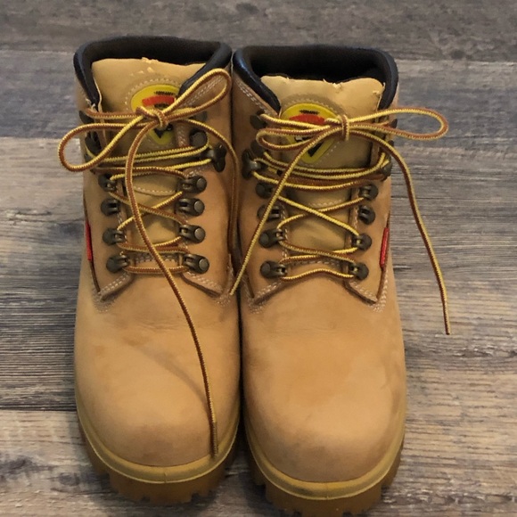 Herman Survivor Steel Toe Waterproof Boots men’s 6.5 worn once EUC - Picture 3 of 12